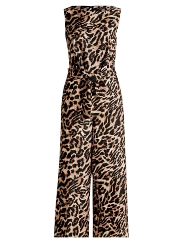 Betty Barclay Jumpsuit mit Eingrifftaschen in Schwarz/Beige