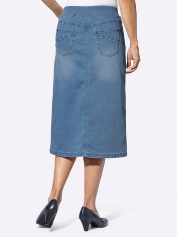 WITT WEIDEN Jeans-Rock in blue-bleached