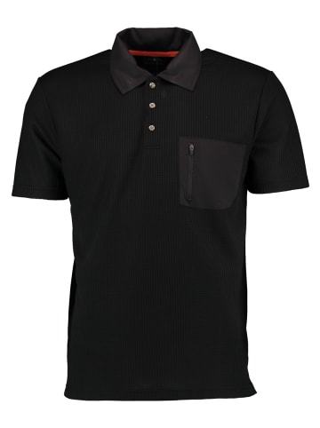 Tom Collins Poloshirt Sefos in schwarz