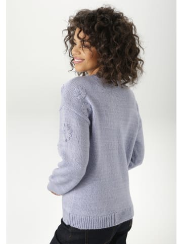 Aniston CASUAL Strickpullover in flieder