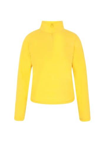 Flyweight Damen Fleecepullover in Gelb