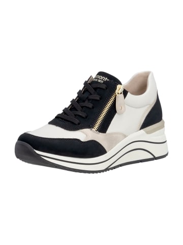 remonte Klassische Schnürschuhe in Schwarz