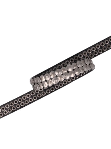 LIEBESKIND BERLIN Nietengürtel Leder in black