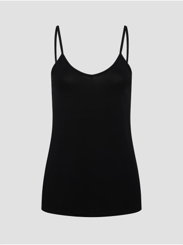 Erlich Textil  Light Touch Camisole aus weichem Lyocell in schwarz