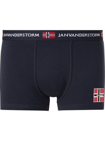Jan Vanderstorm 2er Pack Retropant TEM in dunkelblau grau