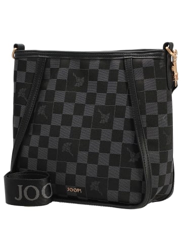 JOOP! Women Piazza Scacchi Leena - Umhängetasche 23 cm (schwarz) in schwarz