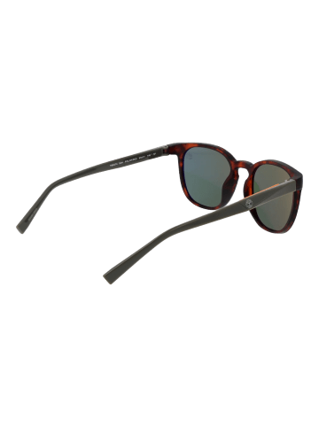 Timberland Männer Sonnenbrille Rund Braun