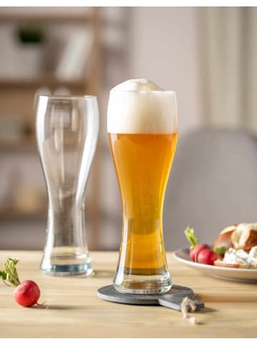 LEONARDO 2er Set Weizenbiergläser Maxima 500 ml in transparent