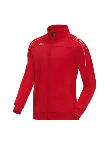 Jako Jacke mit Reißverschluss Sportjacke mit Seitentaschen in Rot