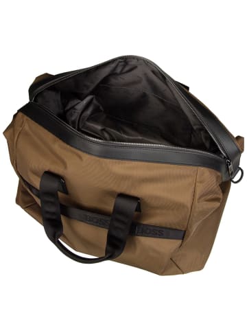 BOSS Weekender Ray Soft Holdall in Open Green