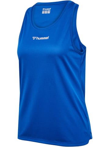 Hummel T-Shirt Hmlrun Laufen Damen in TRUE BLUE