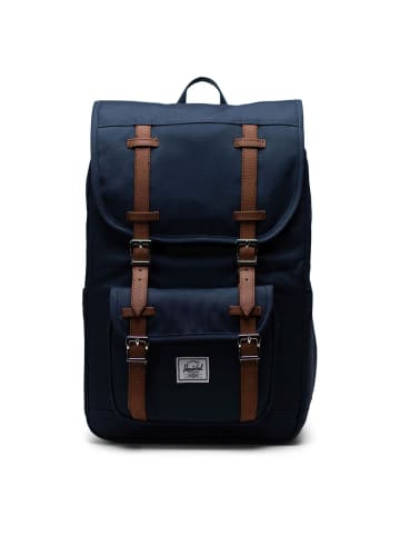 Herschel Little America Mid-Volume - Rucksack 13" 40.5 cm (trellis) in navy