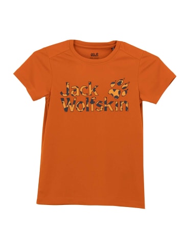 Jack Wolfskin Shirt Jungle Tee Dschungel in Orange