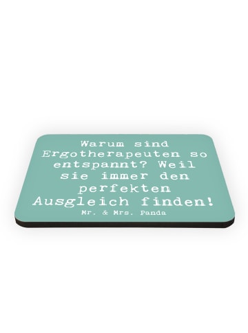 Mr. & Mrs. Panda Magnet Spruch Ergotherapeutin BalanZeichen mit Spruch in Meeresbrise