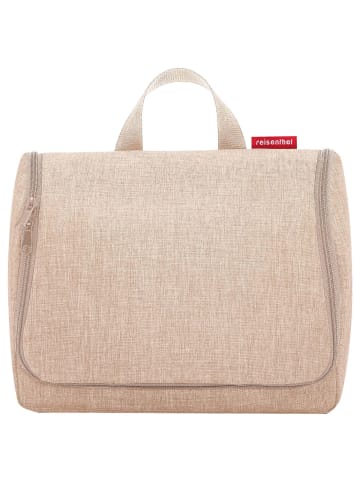 Reisenthel cosmetics toiletbag XL - Kulturbeutel 28 cm (leo vanilla) in twist coffee