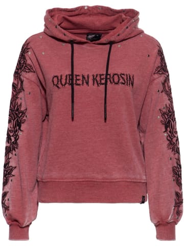 Queen Kerosin Hoodie in Rot