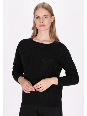 DreiMaster Klassik Damen Pullover in Schwarz