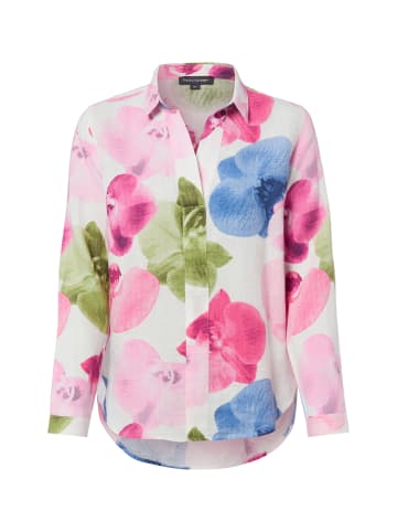Franco Callegari Leinenbluse in pink mehrfarbig - 0048