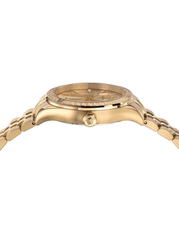 Versace Analoguhr für Damen in gold
