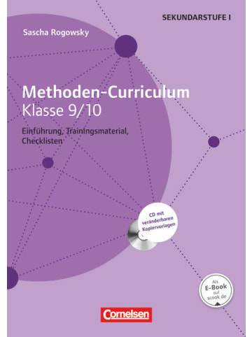 Cornelsen Verlag Methoden-Curriculum - Einführung, Trainingsmaterial, Checklisten - Klasse 9/10