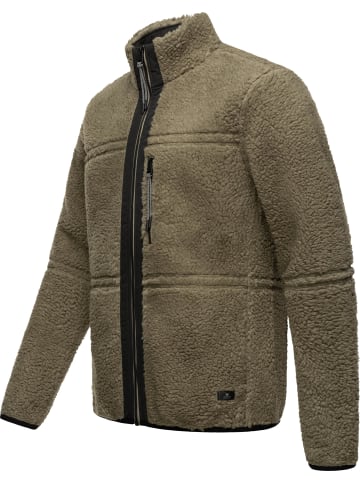 ragwear Plüschjacke Noory in Mocca