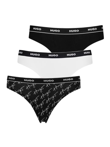 HUGO 3er Pack Thongs in Mehrfarbig