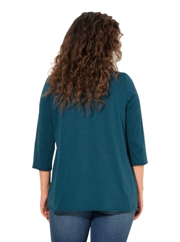 Ulla Popken Shirt in dunkles petrol