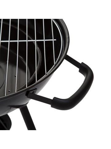 Intex Grill rund CARMENSA in Schwarz, (B) 55,5 x (H) 86,5 x (L) 65 cm