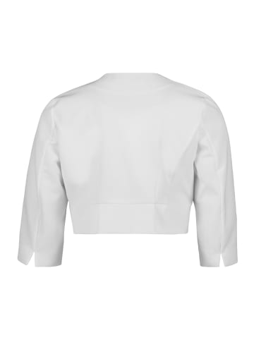 Vera Mont Bolero-Jacke mit Kellerfalten in Rohweiß