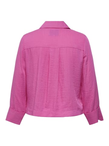 ONLY Carmakoma Blazer in Fuchsia Fedora