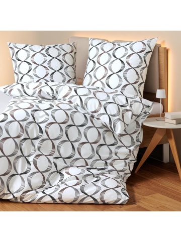 Janine Bettwäsche J.D. 87112 in weiß grau