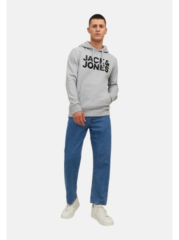 Jack & Jones Sweatshirt 'Corp Logo' in Light Grey Mel. LP