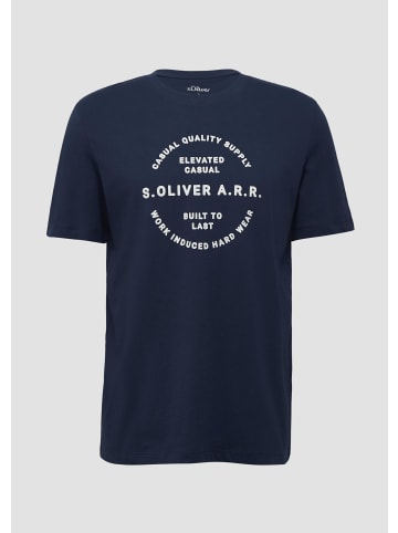s.Oliver T-Shirt in 58D1_tiefblau
