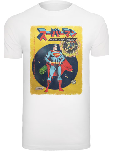 F4NT4STIC T-Shirt DC Comics Superman International Cover in weiß