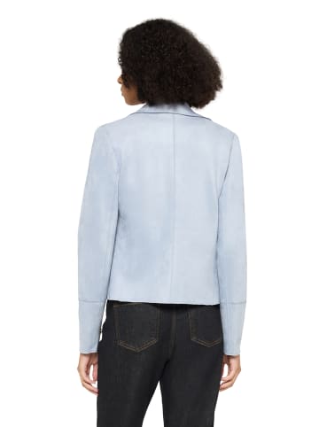 CARTOON Blazer-Jacke mit offenem Saum in Blue Blizzard