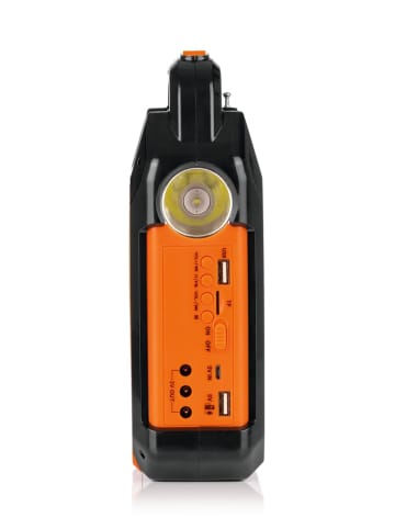 EASYmaxx Solar-Generator Kit 4500mAh schwarz/orange  Schwarz