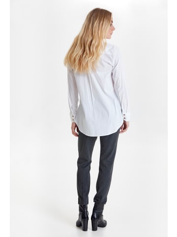 Pulz PZELNA L/S Shirt Regular fit in Optical White