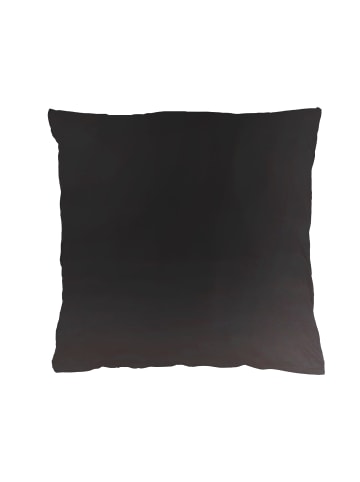 Traumschloss Exclusiv Edel-Jersey Kissenbezug in schwarz