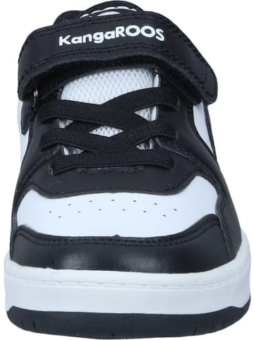 Kangaroos Sneakers Low in jet black/white