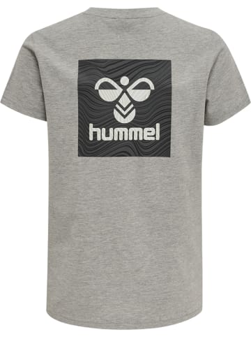 Hummel T-Shirt Hmloffgrid Kinder in GREY MELANGE/FORGED IRON