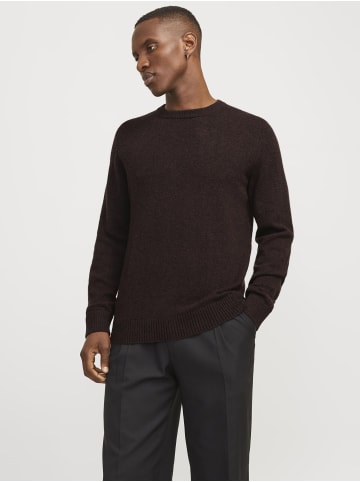Jack & Jones Strickpullover in Chocolate Plum