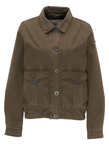 DreiMaster Vintage Damen Leichte Jacke in Militär Oliv