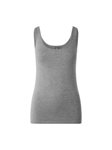 IDENTITY Tanktop stretch in Grau meliert