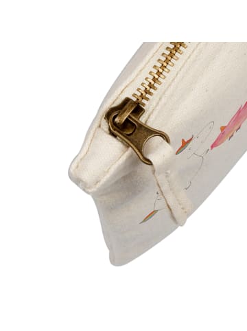 Mr. & Mrs. Panda Menschrmäppchen Einhorn Schwein mit Spruch in Weiß