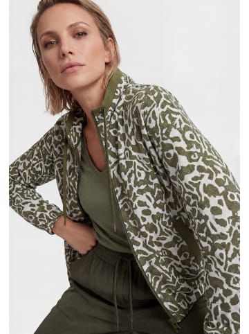 Olsen Jerseyjacke in Olive Green