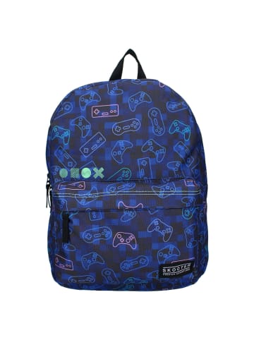 COFI 1453 Skooter Rucksack Blau Ergonomisch, geräumig & in Blau