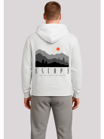 F4NT4STIC Hoodie Escape Discover the World Forest Landscape in off-white