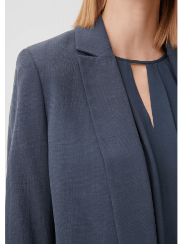 comma Indoor-Blazer langarm in Blau