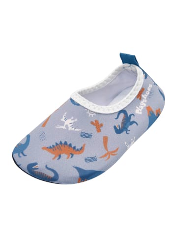 Playshoes Barfuß-Schuh Dino allover in blau