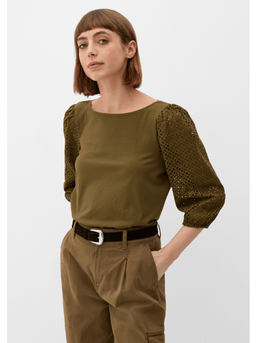 s.Oliver T-Shirt 3/4 Arm in Olive